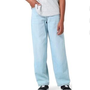 Wrangler 14 Husky Jeans Loose Fit Skater in frost blue NWT